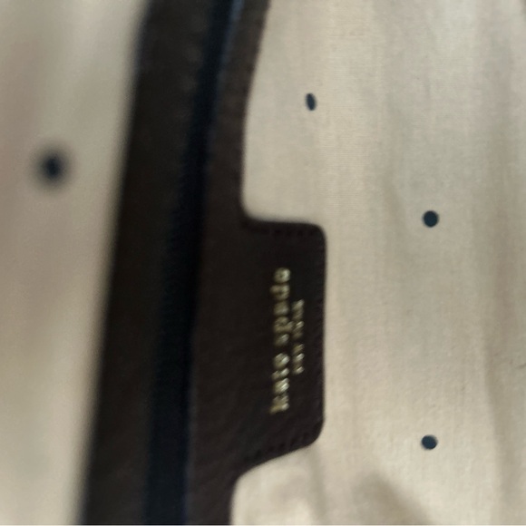 Kate Spade Zebra Print Turnlock Tan And Brown Shoulder Bag Rare - Picture 5 of 5